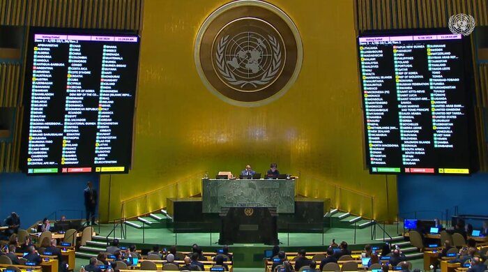 BM Genel Kurulu, Filistin’in üyelik hedefinin yeniden değerlendirilmesine ilişkin kararı kabul etti