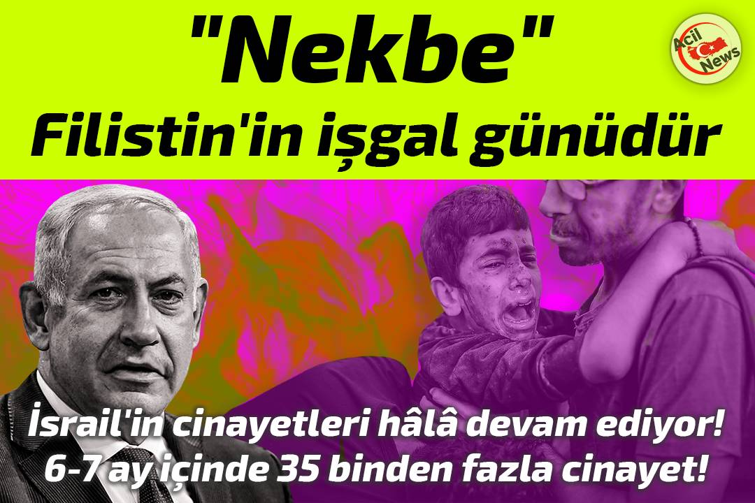 Nekbe – Filistin`in işgal günüdür