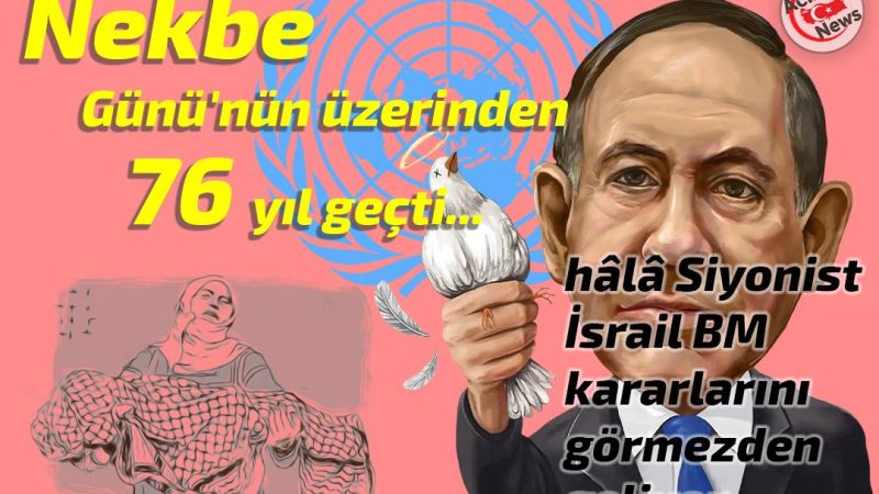 Nekbe Günü`nün üzerinden 76 yıl geçti…