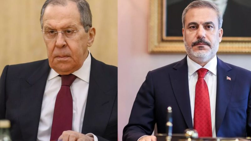 Türkiye Dışişleri Bakanı Fidan, Rus Mevkidaşı Lavrov ile Görüştü