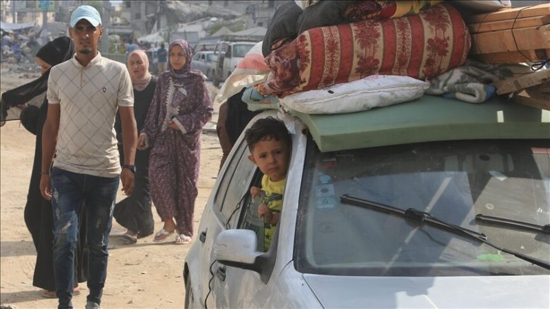 BM: Gazze’de her 10 kişiden 9’u en az 1 kez yerinden edildi