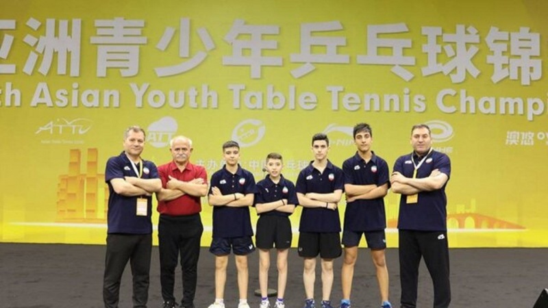 Asya’da masa tenisi oyunlarında İranlı gençler tarih yazdı