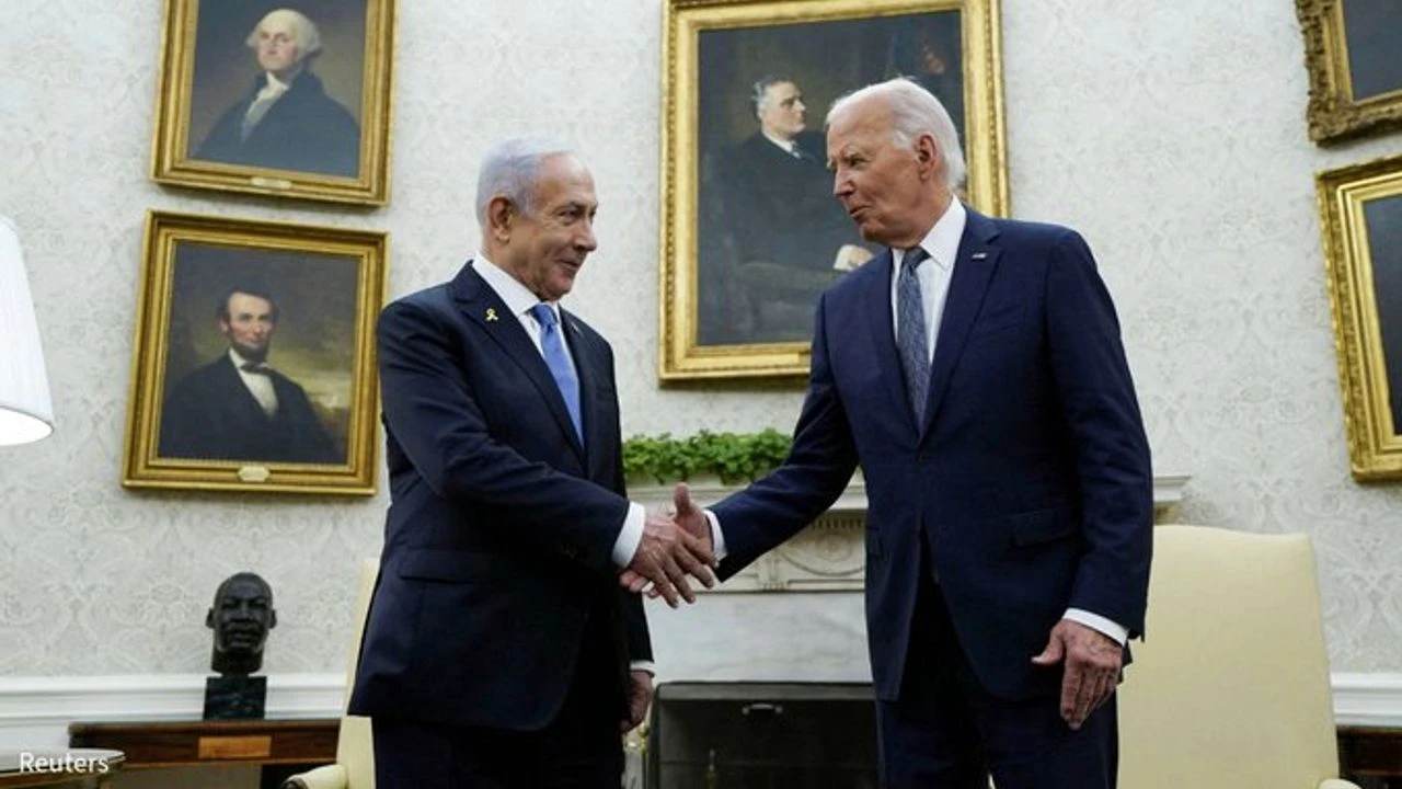 Biden, Netanyahu ile görüştü