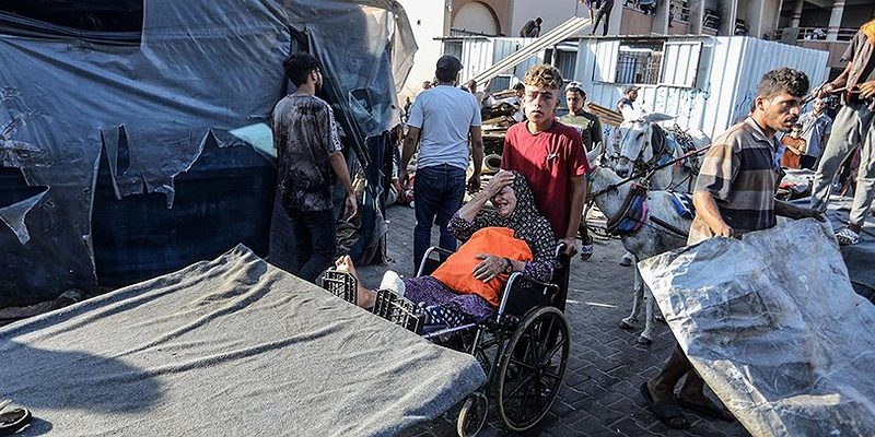 Gazze’deki Deyr el-Belah Belediyesi: İsrail, iki günde 250 bin Filistinliyi zorla yerinden etti