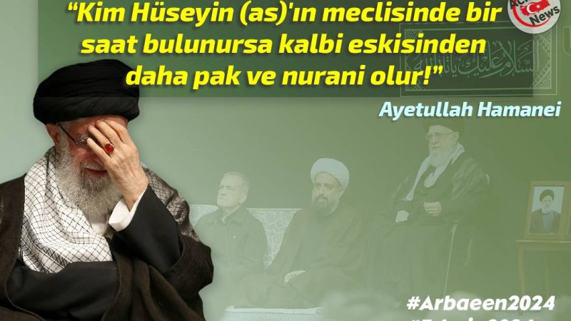 Kim Hüseyin (as)`ın meclisinde bir saat bulunursa…