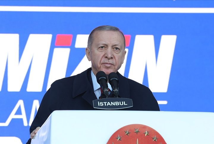 Cumhurbaşkanı Erdoğan konuşuyor