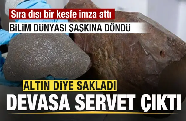 Sıra dışı bir keşfe imza attı Bilim dünyası şokta!