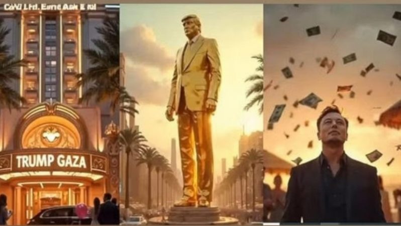 Trump’tan ‘iğrenç’ Gazze videosu