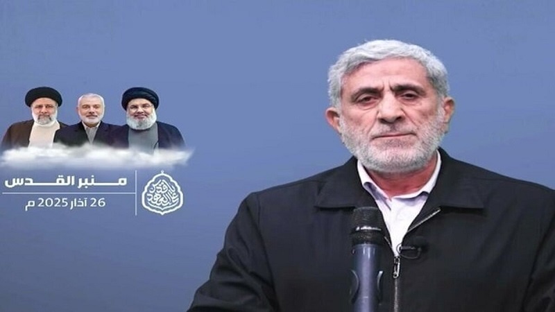 General Kaani: İran, Filistin’i Nihai Hedef Olan Kudüs’ün Özgürlüğüne Kadar Destekleyecek