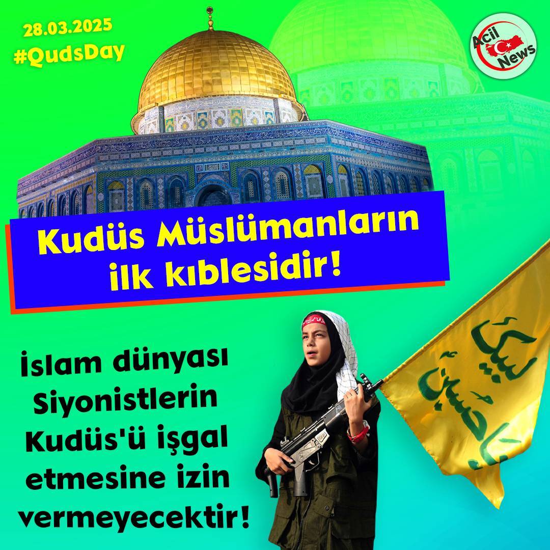 Kudüs Müslümanların ilk kıblesidir
