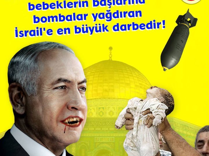 Evrensel Dünya Kudüs Günü, bebeklerin başlarına bombalar yağdıran İsrail’e en büyük darbedir